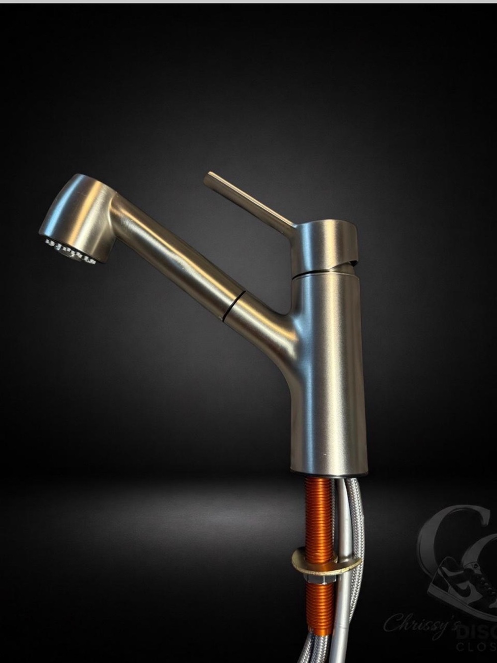 Moen Brushed Nickel Single-Handle Pull-Out Faucet